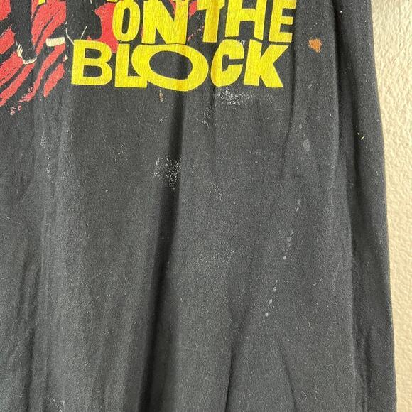 NKOTB New Kids on the Block Black 2019 Concert Mixed Tape Tour T-Shirt XL - Picture 4 of 7